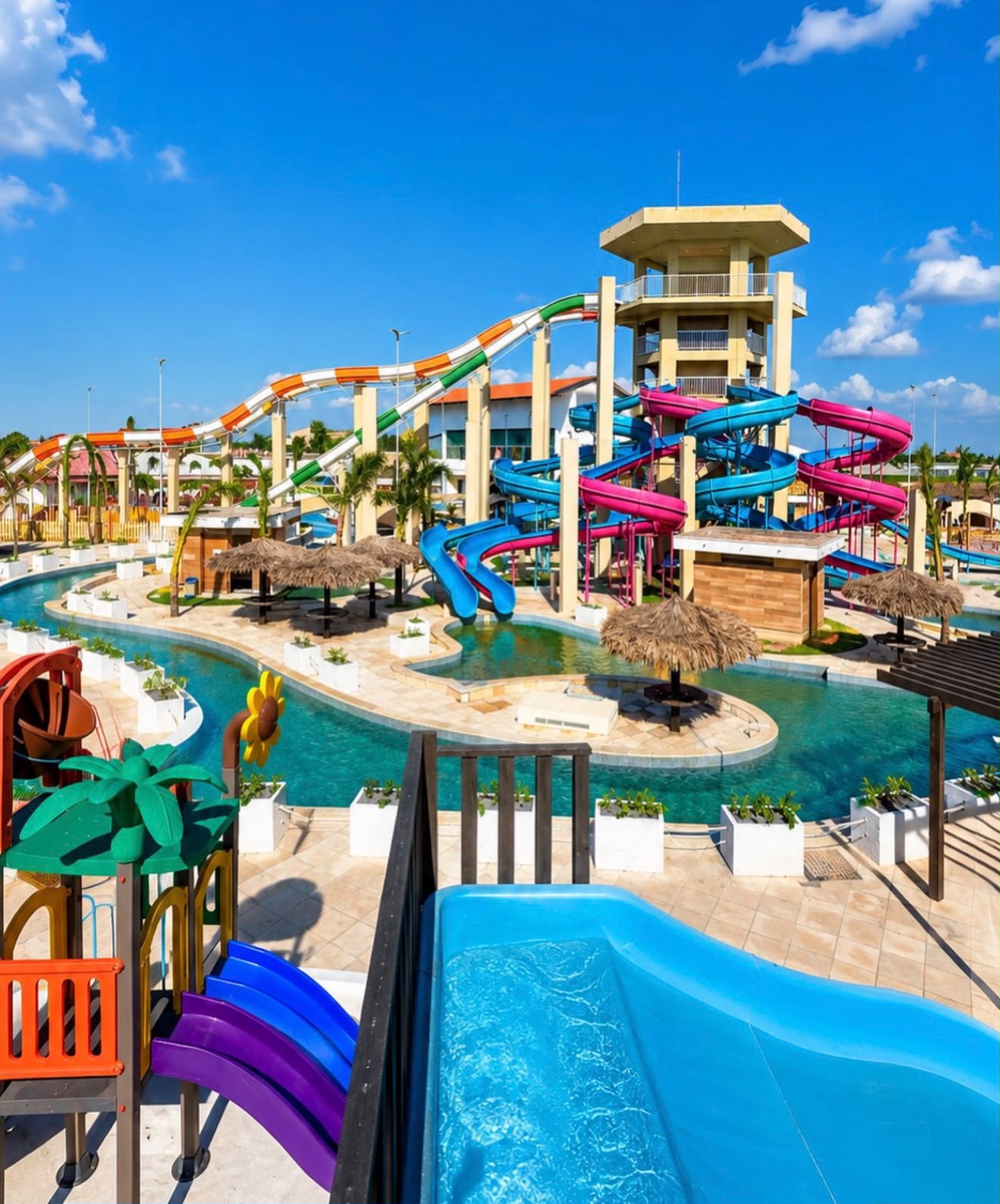 Vista do Yah Acqua Park